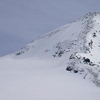  Nos traces, la glace noire en rive droite