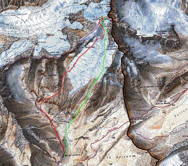 glaciers
