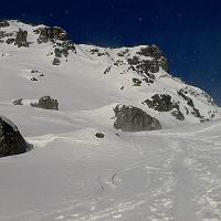  Le couloir de montée au Roc de la Charbonnière