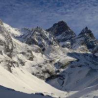  La pointe de la Grande Glière et la pointe de la Petite Glière