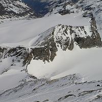  L'arête délimite la frontière avec l'Italie