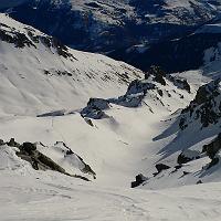  La Combe Pierreuse quand nous arrivons sur l'arête
