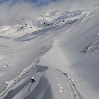  A gauche le glacier inférieur des Balmes (il a bien diminué)