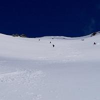  Grand ski sur 650 mètres