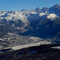 L'accès à la vallée de Chamonix