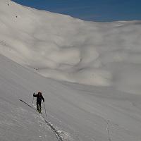  Le col du Mottet en arrière plan