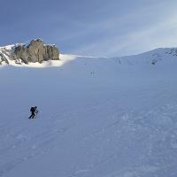  Bonne neige dans la combe ouest