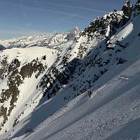  Sur fond d'aiguille Verte