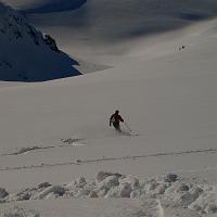  ...puis en skis