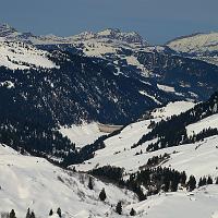  Le lac de St Guérin déjà loin