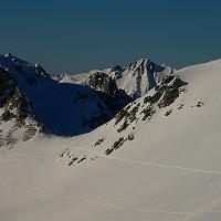  Le mont Coin à travers le col du Bresson