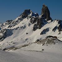  Le refuge sous la Pierra Menta