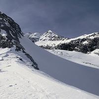  Le glacier à droite