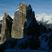  Le Mont Blanc au fond